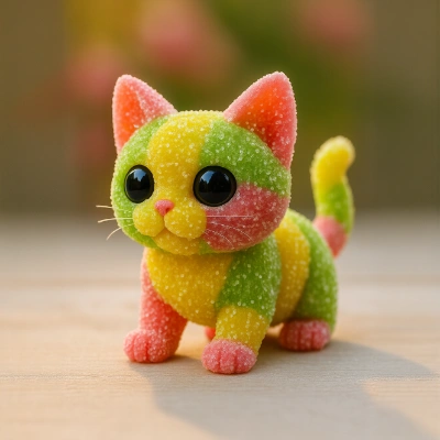 Qwen Image:软糖动物LoRA - 1